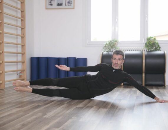 X Factor Workout: allenamento di Pilates per obliqui e quadrato dei lombi